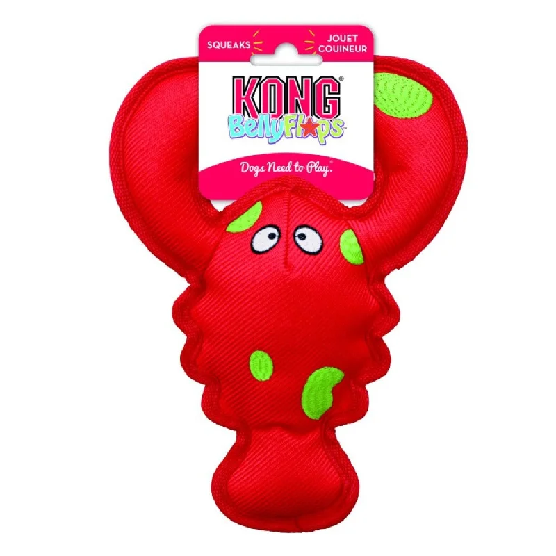 - Travel pet toy recommendationsKONG Dog Toy - Belly Flops Lobster (1 Size)