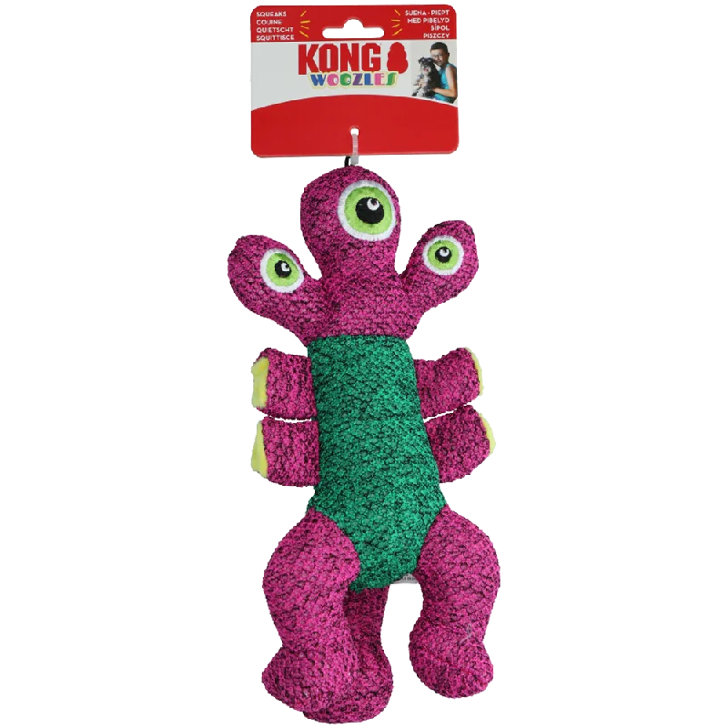 - Natural rubber pet toysKONG Dog Toy - Woozles Pink (1 Size)
