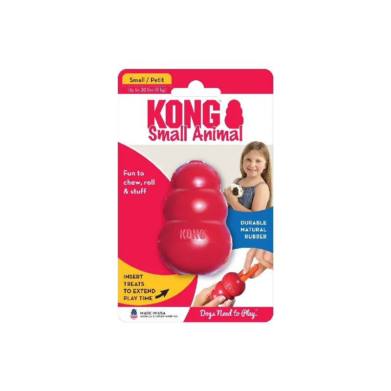 - Rabbit toy selectionKONG Small Animal Toy - Classic Rubber (1 Size)