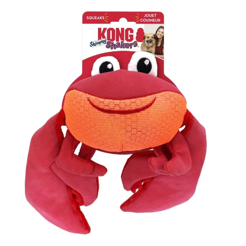 - Precautions for using pet toysKONG Dog Toy - Shakers™ Shimmy Crab (1 Size)