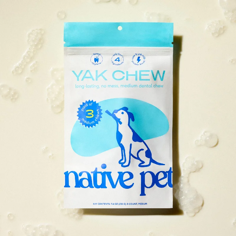  . **Cat food bowl anti-overturning**YAK CHEWS