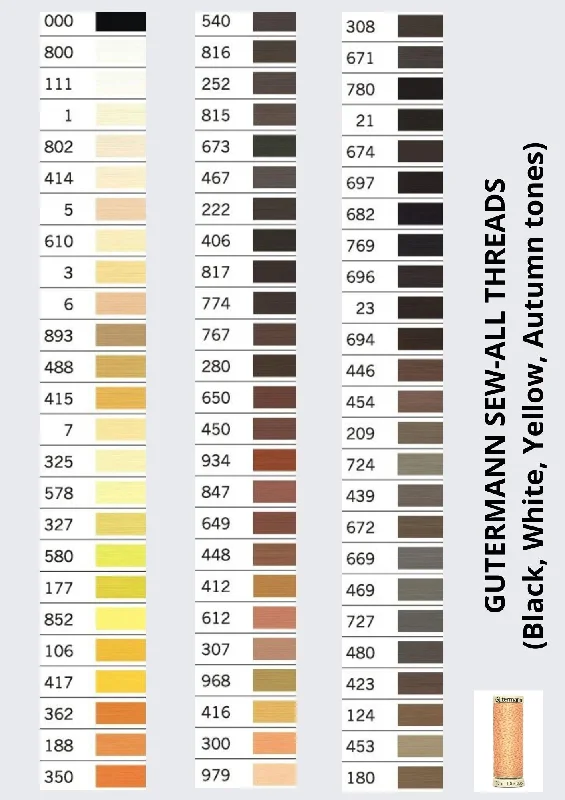 . **Pet toys are bite-resistant and wear-resistant**Gutermann Sew-all Polyester Thread 100m (Black, White, Yellow, Autumn tones) . **Pet toys are bite-resistant and wear-resistant**Gutermann Sew-all Polyester Thread 100m (Black, White, Yellow, Autumn tones)
