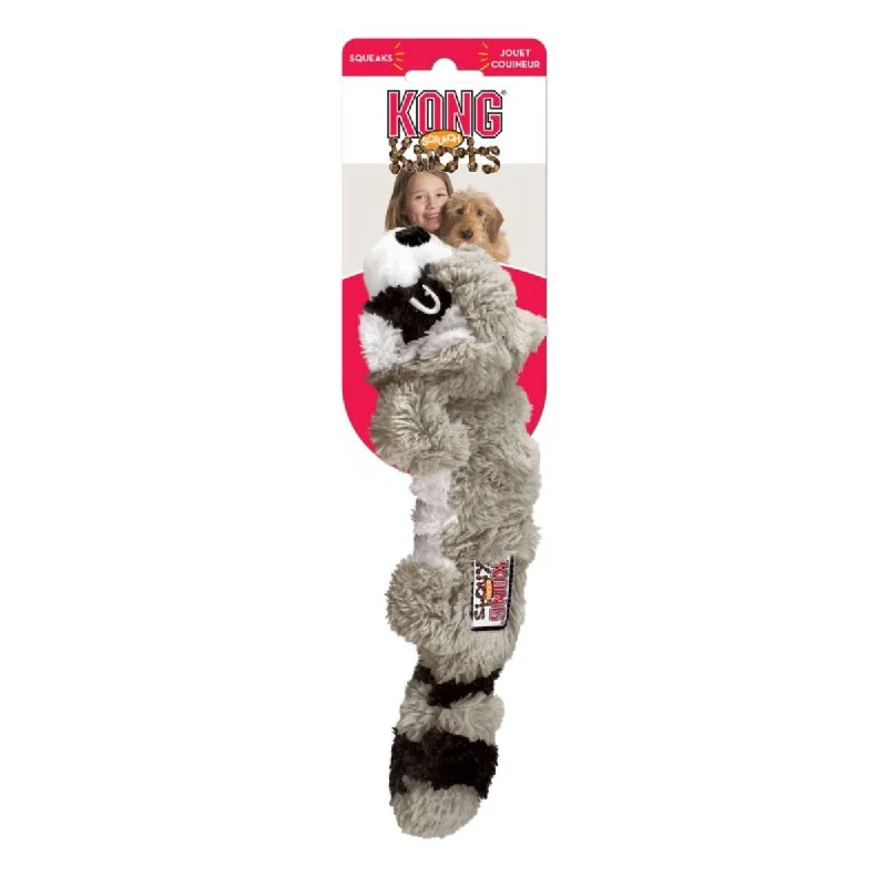 - Outdoor dog toy selectionKONG Dog Toy - Scrunch Knots Raccoon (2 Sizes)