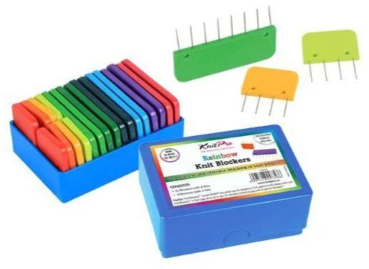  . **Dog paw cream is winter**Rainbow Knit Blockers Set 10878