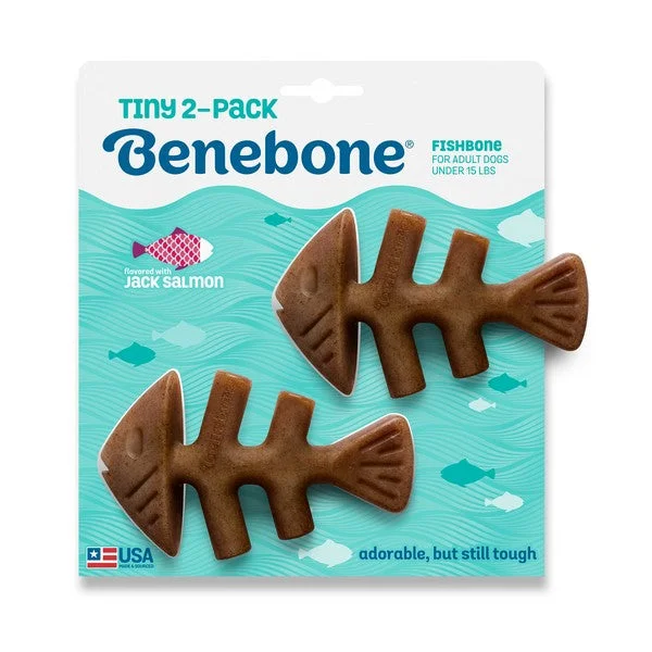  -Cost-effective pet toy recommendationsBenebone Tiny 2-Pack Fishbone Jack Salmon Flavour