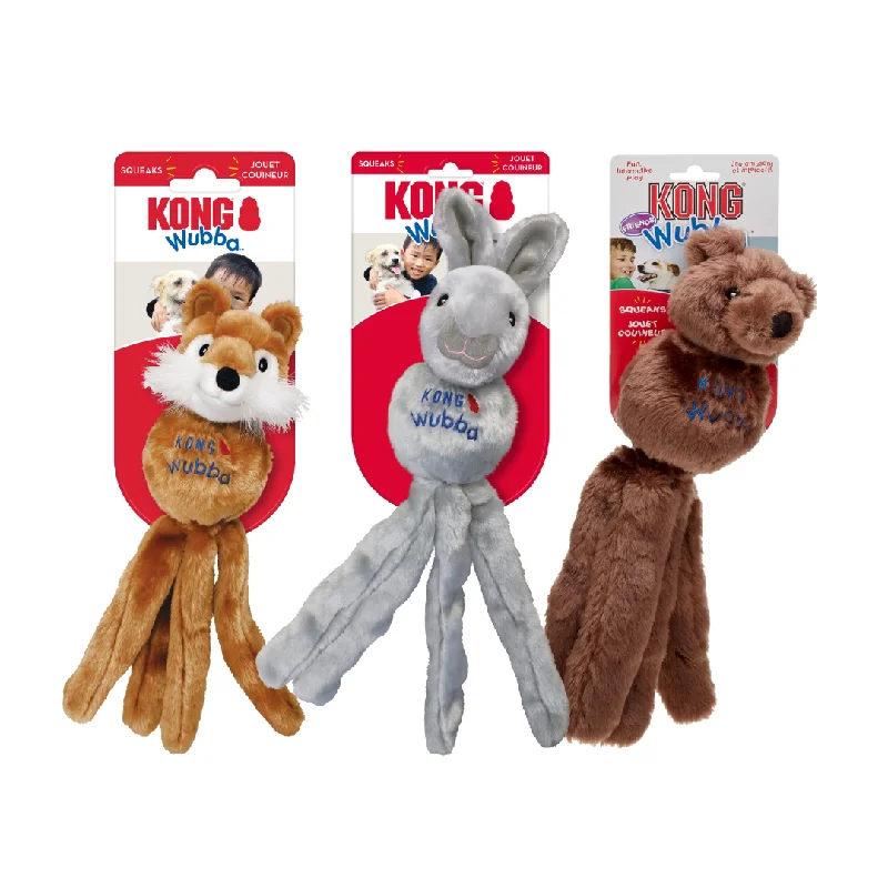 - Indoor pet toy recommendationsKONG Dog Toy - Wubba™ Friends Assorted (3 Sizes)