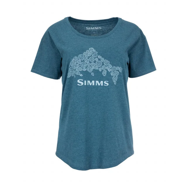 - Deodorizing cat litter tofu litterSimms Women's Floral Trout T-Shirt