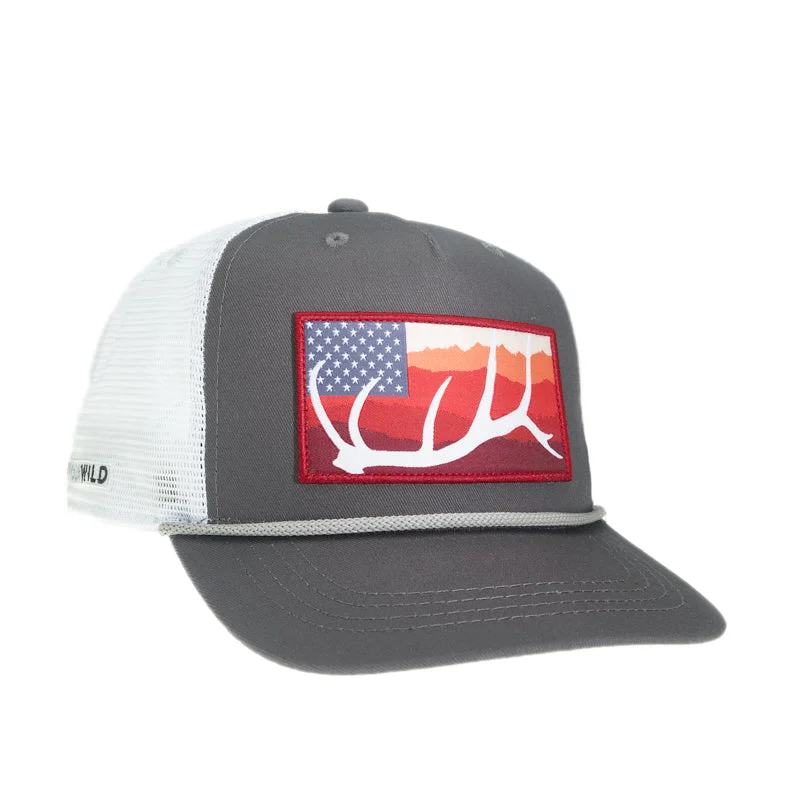 ---Rep Your Water Wild Usa 5P Hat