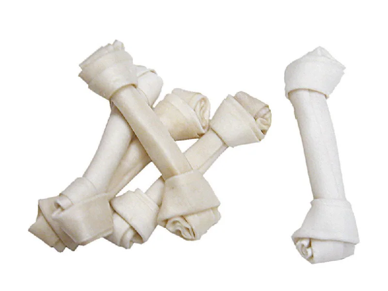  . **Functional Cat Food**  Burgham CattleRanch White Rawhide Bone 8 in D-6238