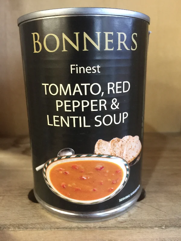 - Postoperative pet anti-licking Elizabethan collarBonners Finest Tomato, Red Pepper & Lentil Soup 400g