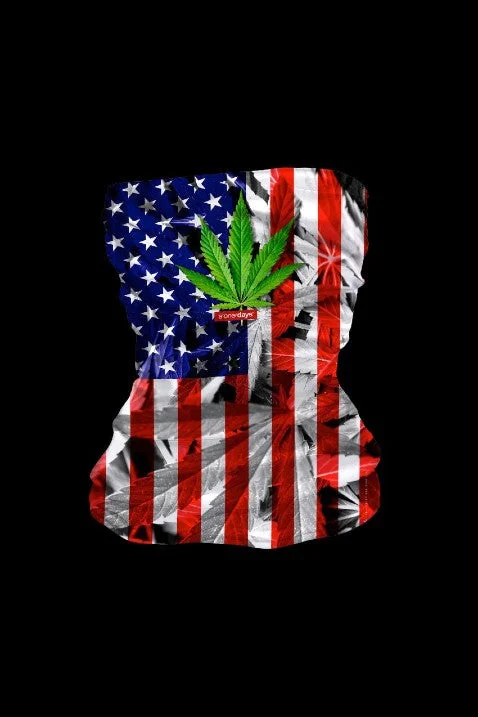 - Pet fence foldable indoorStonerDays USA Flag With Leaf Neck Gaiter