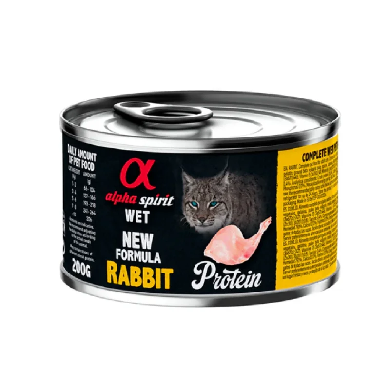 - Cat stress soothing sprayAlpha Spirit Rabbit Wet Food for Cats
