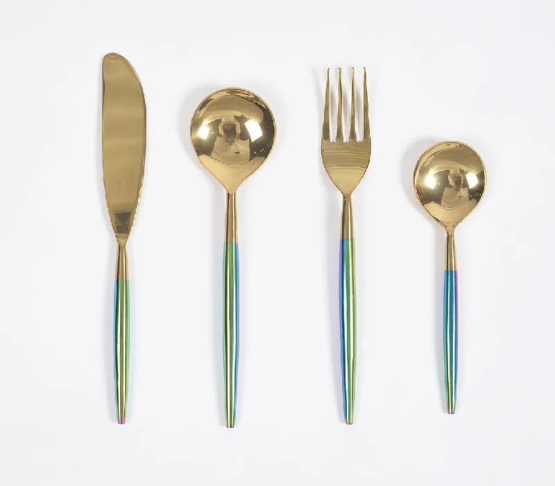 - Pet tear stain cleaning wipesChrome Enamelled Stainless Steel Cutlery Set