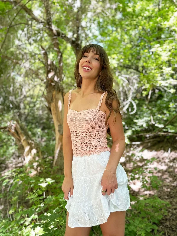 - Automatic temperature adjustment cat bedCrochet Kit - Summer Blush Tank