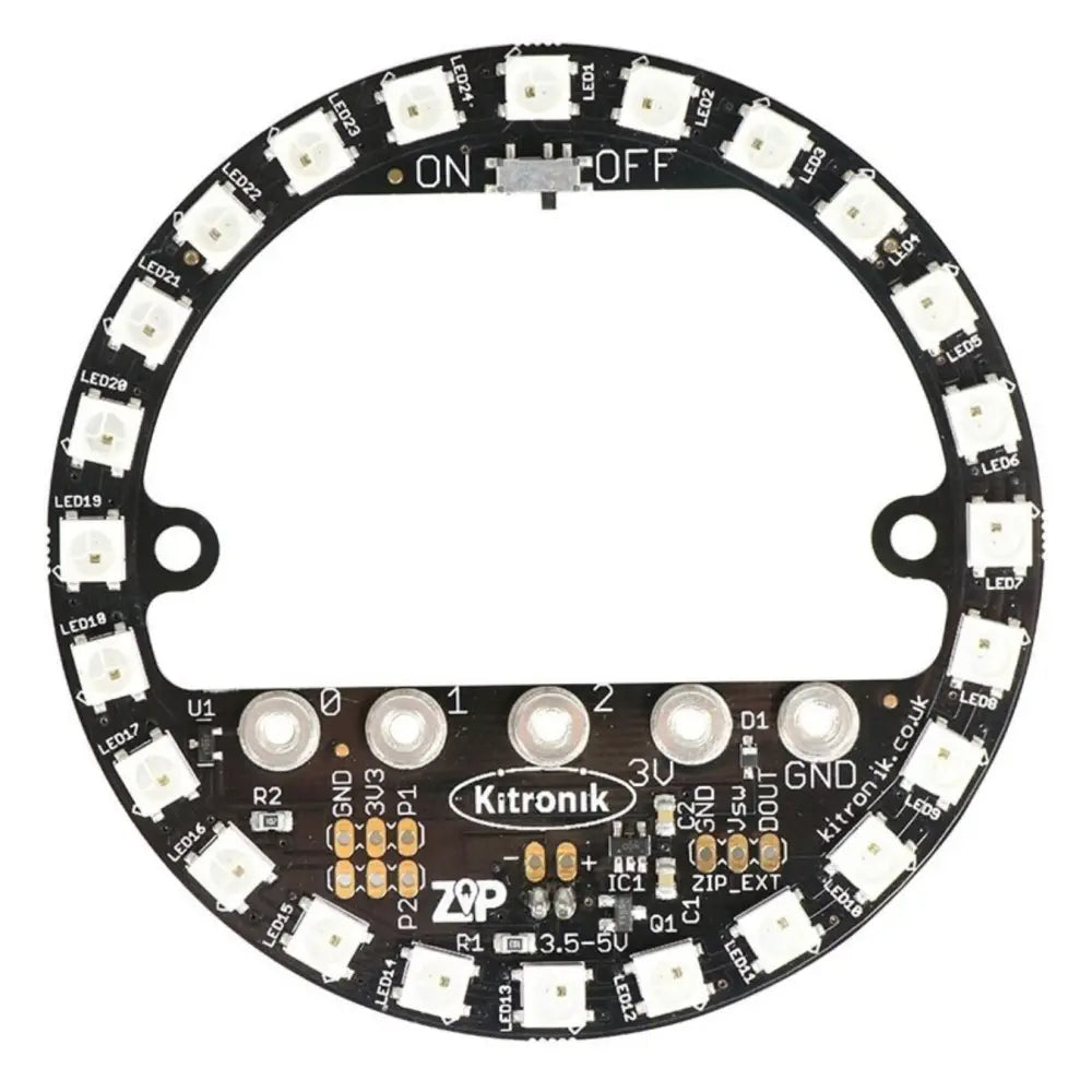 - Deodorizing cat litter tofu litterKitronik LED Halo for micro:bit
