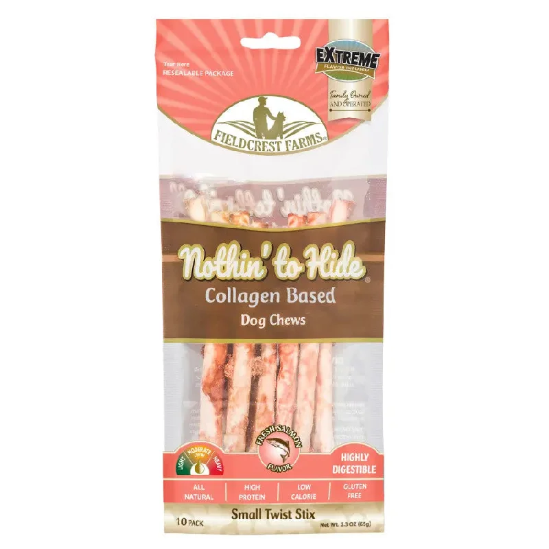- Dog anti-slip matFieldcrest Farms Nothin' to Hide Salmon Flavor Collagen Twist Stix Dog Chew 10 pk - Dog anti-slip matFieldcrest Farms Nothin' to Hide Salmon Flavor Collagen Twist Stix Dog Chew 10 pk
