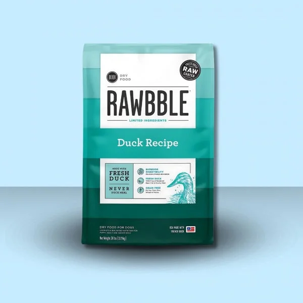  -Fish-containing dog foodRawbble Duck 24#