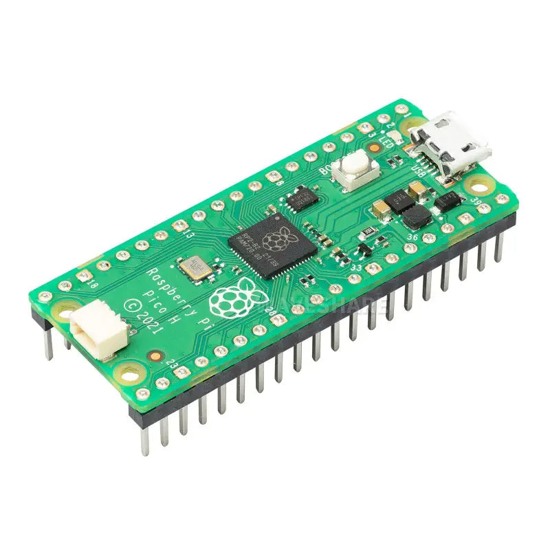 ---Raspberry Pi Pico H Microcontroller Board, Based on RP2040 Dual-core Processor