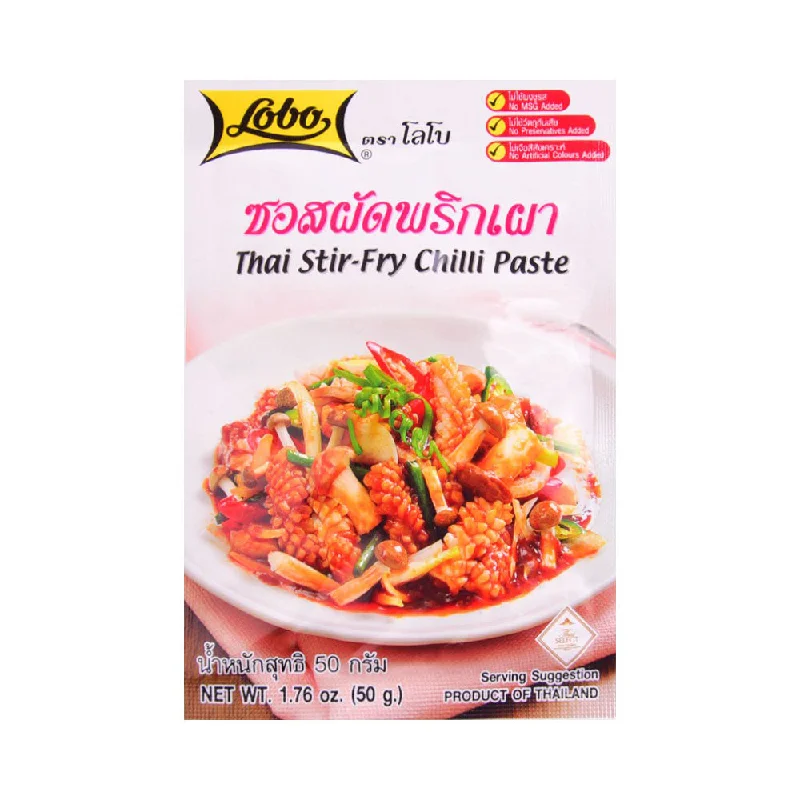 - Natural latex pet mattressLOBO THAI STRI FRY CHILLI PASTE 50G