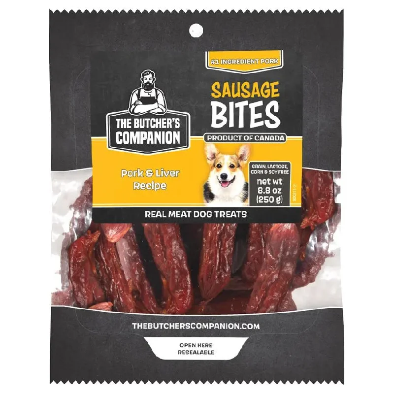 - Natural latex pet mattressThe Butcher's Companion Dog Treats Pork & Liver  Recipe Sausage 8.8oz