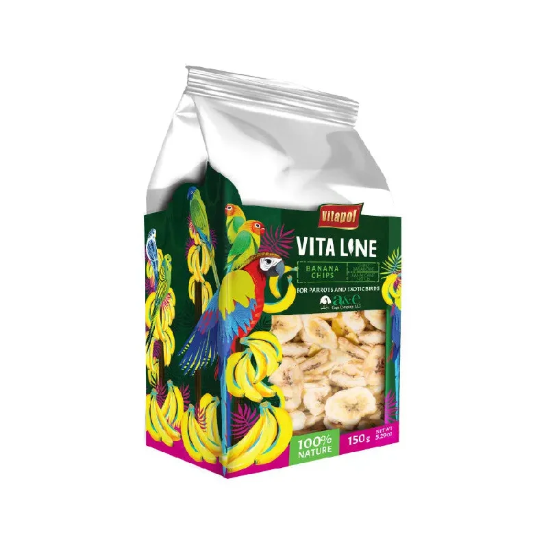 - Teething and chewing toys for puppiesA & E Cages Vitapol Vita Line Banana Chips for Parrots & Exotic Birds - Teething and chewing toys for puppiesA & E Cages Vitapol Vita Line Banana Chips for Parrots & Exotic Birds