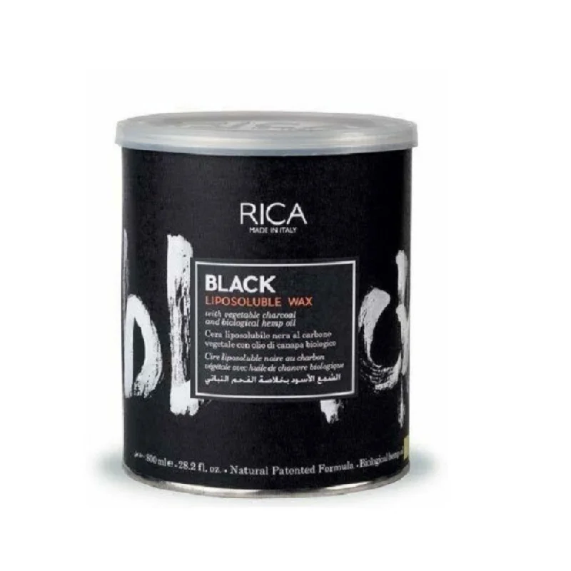 - Winter warm clothes for short-haired dogsRICA BLACK CHARCOAL WAX 800 ML BASIC