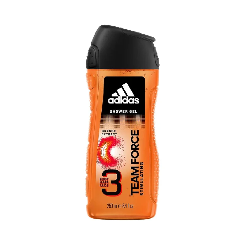 - Dog disposable foam shower gelADIDAS SHOWER GEL TEAM FORCE ORANGE EXTRACT 3IN1 250 ML