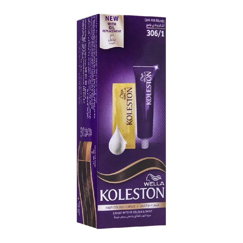 - Car dog seat beltWELLA KOLESTON HAIR COLOUR CREME 306/1 DARK ASH BLONDE