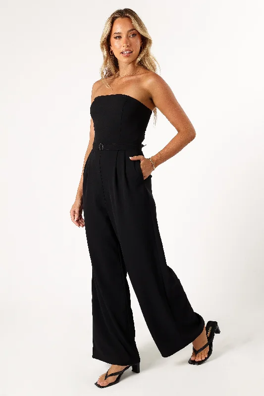 - Dog heart rate monitoring collarHansen Strapless Jumpsuit - Black
