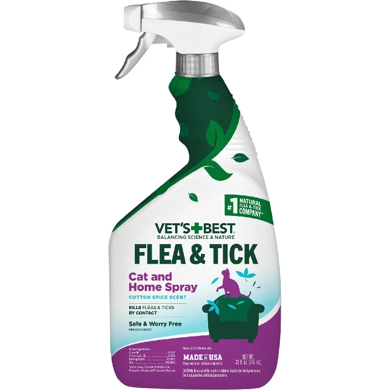 - Pet tear stain cleaning wipesVet's Best Flea & Tick Cotton Spice Scent Cat and Home Spray - Pet tear stain cleaning wipesVet's Best Flea & Tick Cotton Spice Scent Cat and Home Spray
