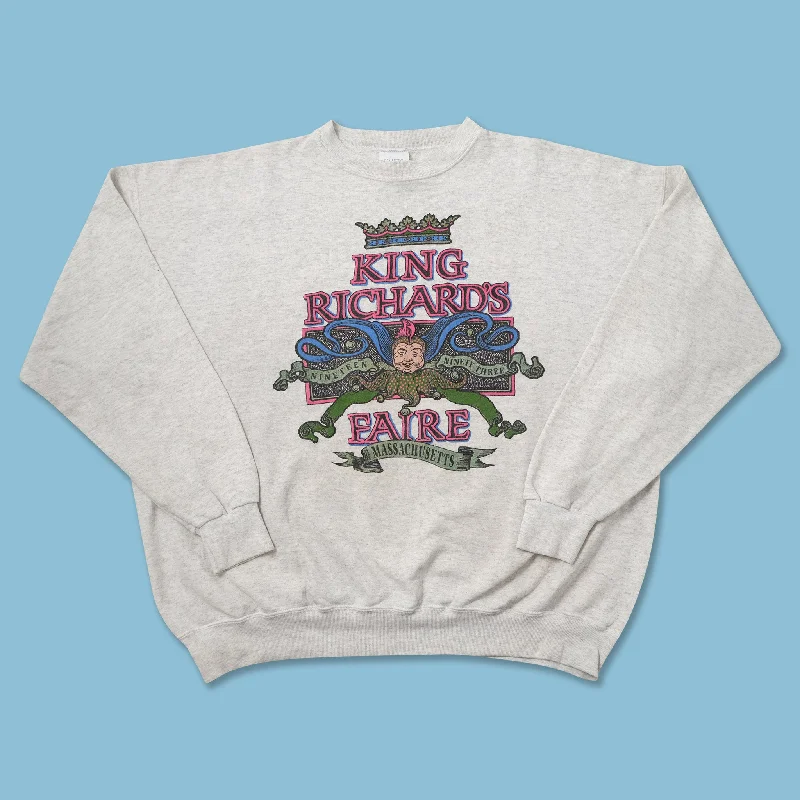 - Rabbit grass rack to prevent waste food boxVintage 1993 King Richard's Faire Sweater XXLarge