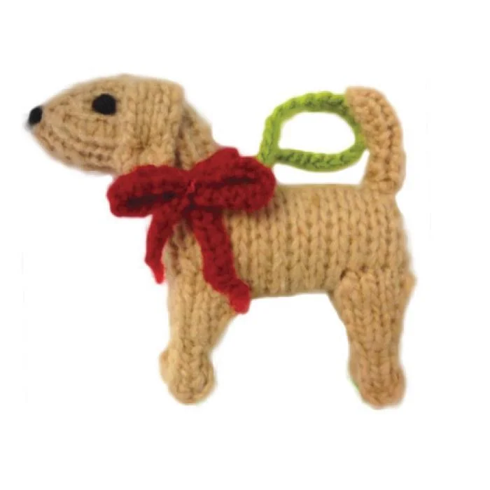 - Pet diabetes prescription foodHand Knit Dog Ornament Yellow Lab