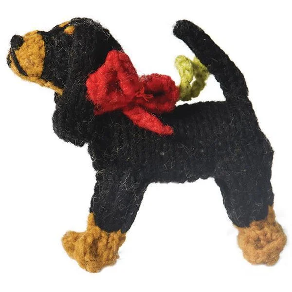 - Natural latex pet mattressHand Knit Dog Ornament Coonhound