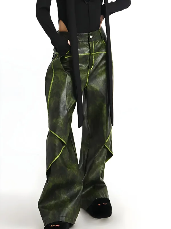- Elderly dog ​​joint care mattressCyberpunk Forest Faux Leather Pants
