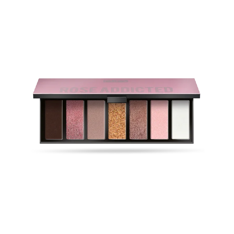 ---PUPA MAKE UP STORIES COMP 7 MULTI-FINISH EYESHADOWS PALETTE