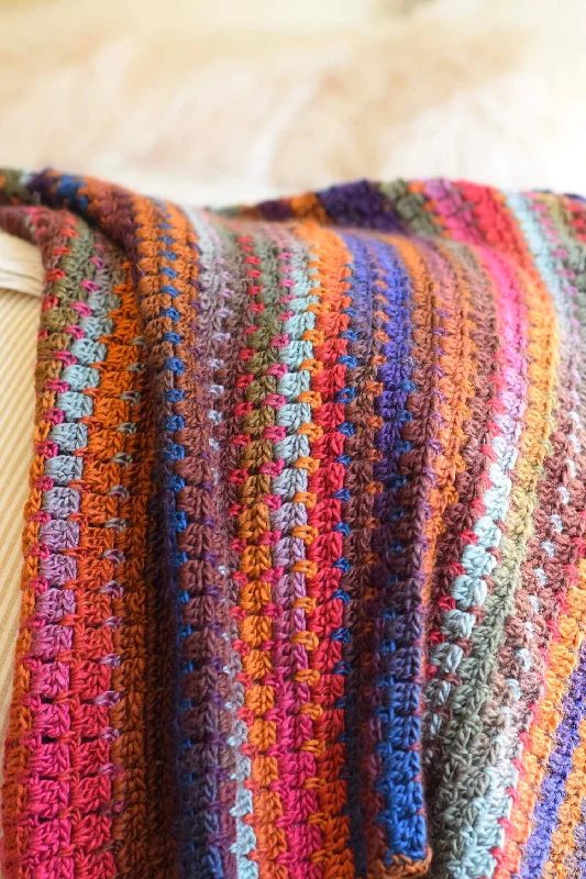 - Organic cotton dog bibsCrochet Kit - Woodland Prismatic Throw