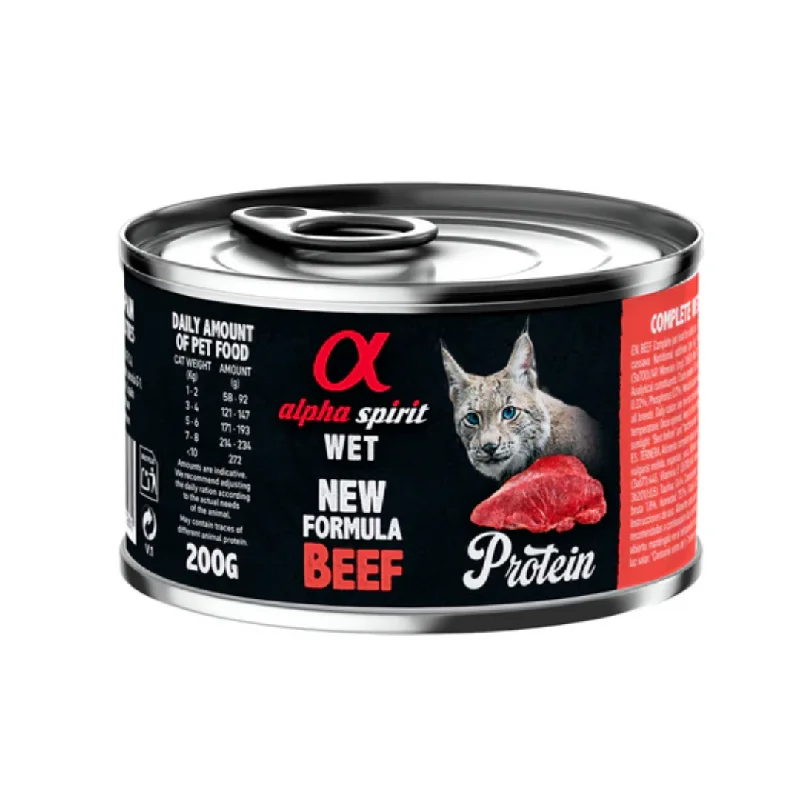 - Pet water dispenser UV sterilization versionAlpha Spirit Beef Wet Food for Cats