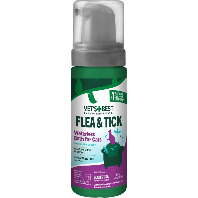 -Non-contact cat thermometerVet's Best Flea & Tick Cotton Spice Scent Waterless Bath for Cats -Non-contact cat thermometerVet's Best Flea & Tick Cotton Spice Scent Waterless Bath for Cats
