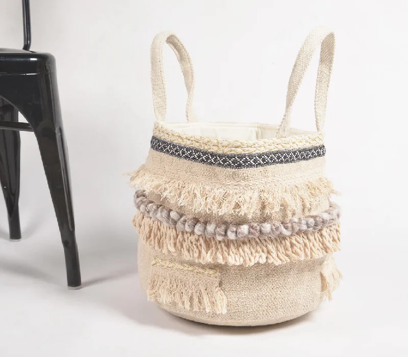- Elderly dog ​​joint care mattressStatement Textured Cotton Storage Basket