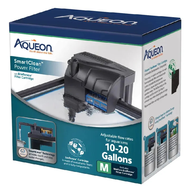 - Car dog seat beltAqueon SmartClean™ Power Filter with EcoRenew™ Filter Cartridge