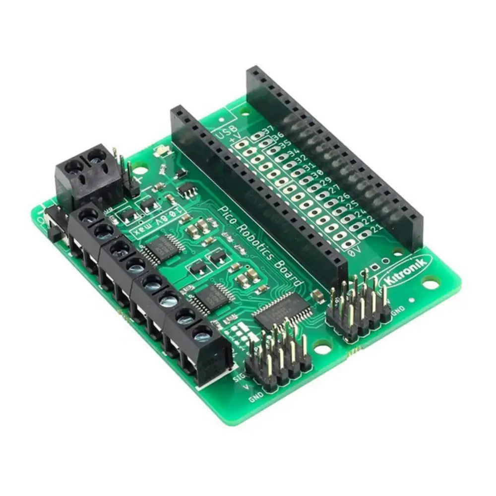 - Pet monitor with cameraKitronik Robotics Board for Raspberry Pi Pico