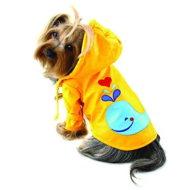- ​​Pet toys under    yuanSplashing Whale Dog Raincoat