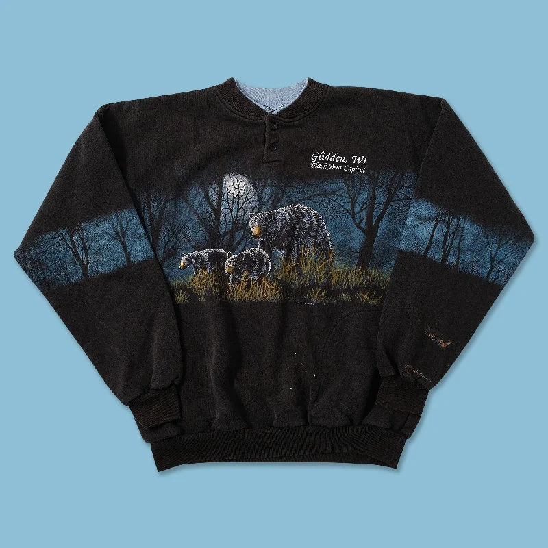 - Pet stroller can be taken on the planeVintage Black Bear Sweater Large