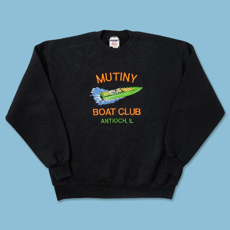 - Automatic induction pet water dispenserVintage Mutiny Boat Club Sweater Large