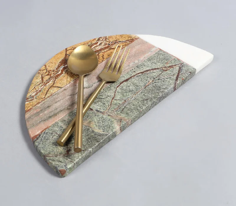 - Pet tear stain cleaning wipesTextured Marble Multicolor Cheeseboard & Knife