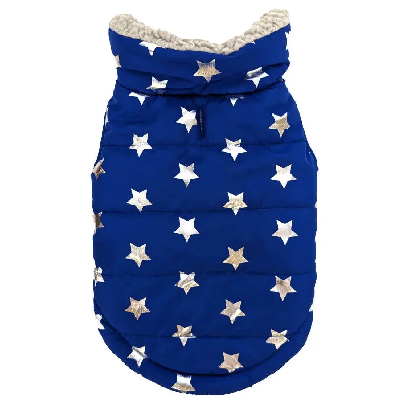  -Anti-scratch sofa protective coverFashion Pet Starry Night Dog Coat