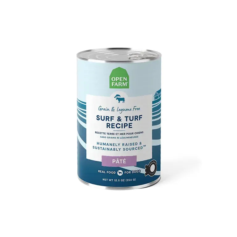 - Christmas pet Christmas clothingOpen Farm Grain Free Surf & Turf Wet Dog Food 12 / 12.5 oz - Christmas pet Christmas clothingOpen Farm Grain Free Surf & Turf Wet Dog Food 12 / 12.5 oz