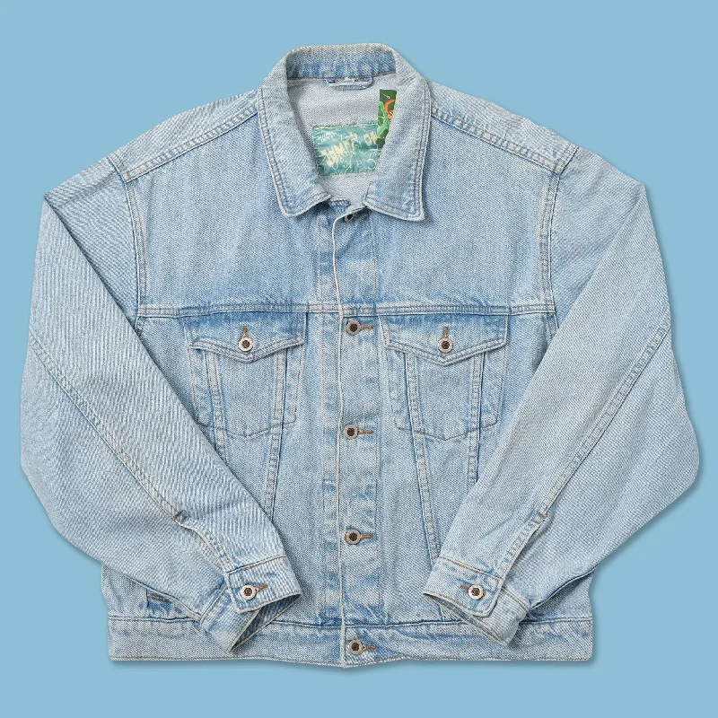 - Cat anti-jump window safety netVintage Denim Jacket XLarge