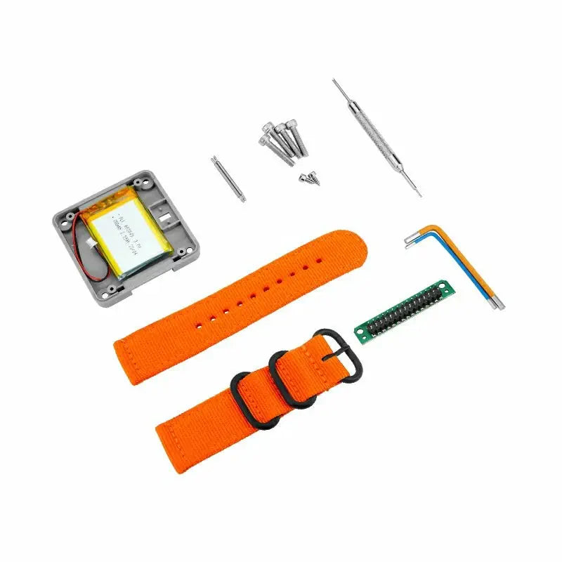 -Explosion-proof leash FOR LARGE dogsM5Stack Watch Development Kit V1.1 w/ Orange Strap (Compatible w/ M5Core) -Explosion-proof leash FOR LARGE dogsM5Stack Watch Development Kit V1.1 w/ Orange Strap (Compatible w/ M5Core)