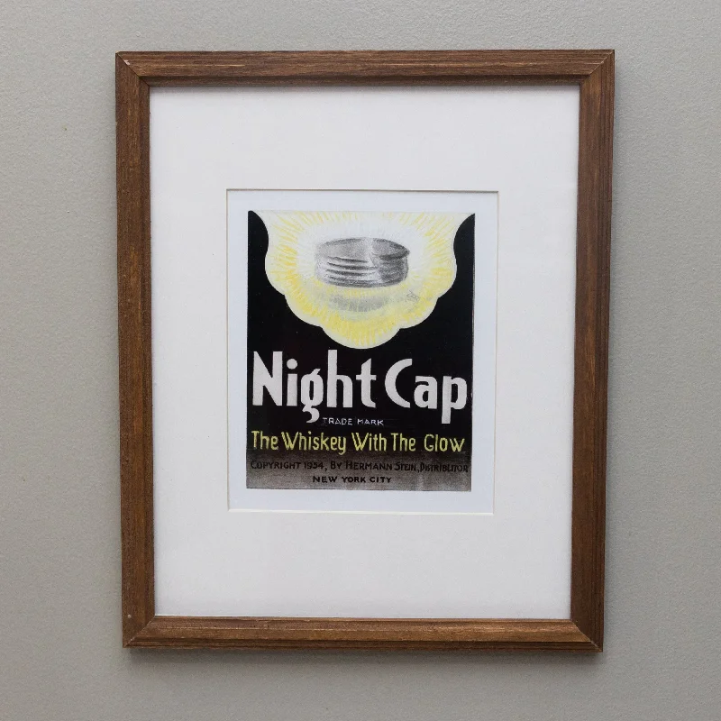 Pet ProductsNight Cap Whiskey Matted Print